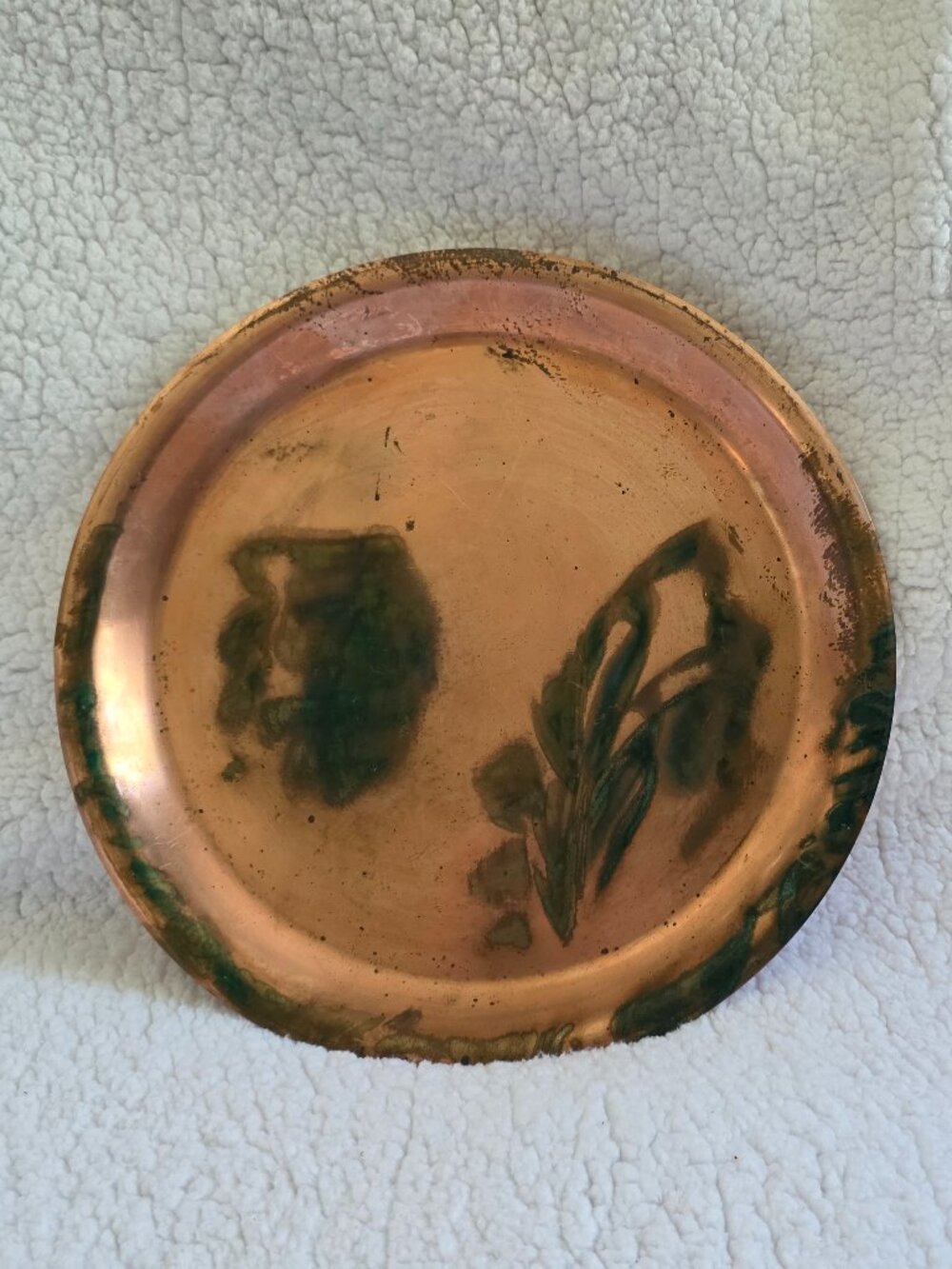Paul Revere Copper Painted Plate